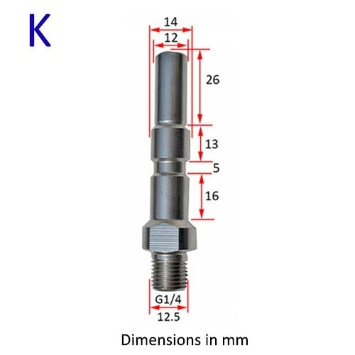 Adapter Foam Nozzle Foam Generator for Nilfisk Karcher Huter Elitech Lavor - KiwisLove