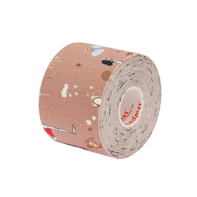 Kindmax Kinesiology Tape Athletic Sport Strapping Volleyball Kneeling Muscle Prevent Splashing Water,5cm x 5m Roll - KiwisLove