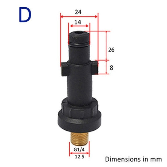 Adapter Foam Nozzle for Karcher AR Bosche Sterwins Champion Stihl Foam Generator - KiwisLove