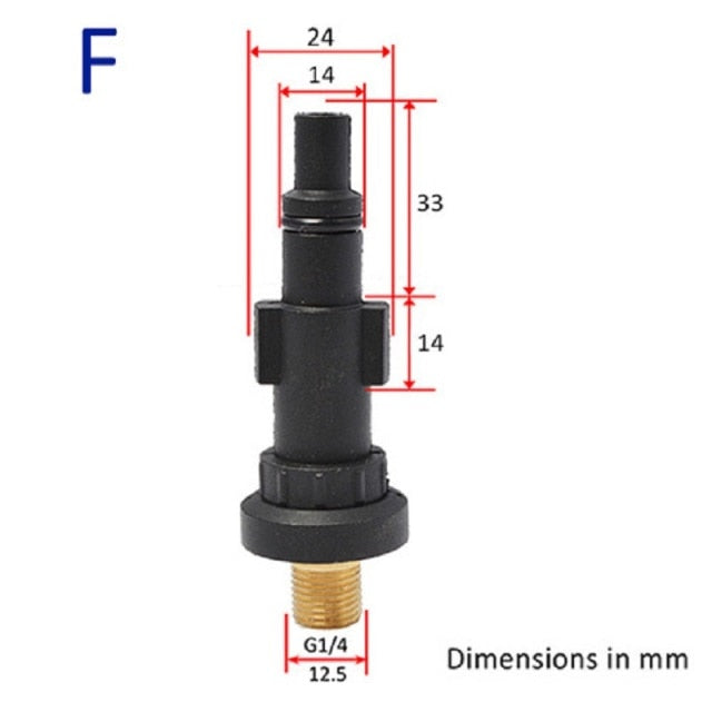 Adapter Foam Nozzle for Karcher AR Bosche Sterwins Champion Stihl Foam Generator - KiwisLove