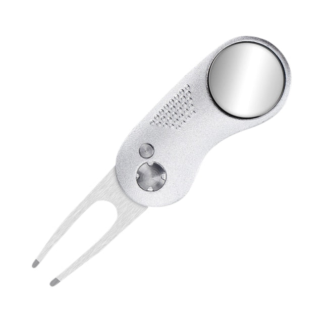 mini Foldable Golf Divot Tool with Golf Ball Tool Marker Pitch Cleaner - KiwisLove