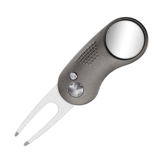 mini Foldable Golf Divot Tool with Golf Ball Tool Marker Pitch Cleaner - KiwisLove