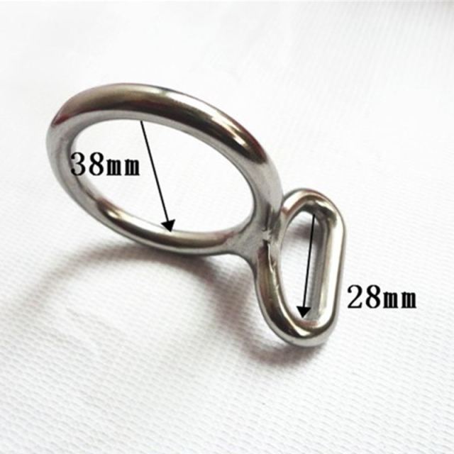 5 Pieces Stainless Steel Ring With Ring Eye Ring Buckle Horse Halter Briddle - KiwisLove