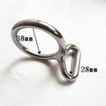 5 Pieces Stainless Steel Ring With Ring Eye Ring Buckle Horse Halter Briddle - KiwisLove