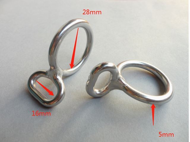 5 Pieces Stainless Steel Ring With Ring Eye Ring Buckle Horse Halter Briddle - KiwisLove