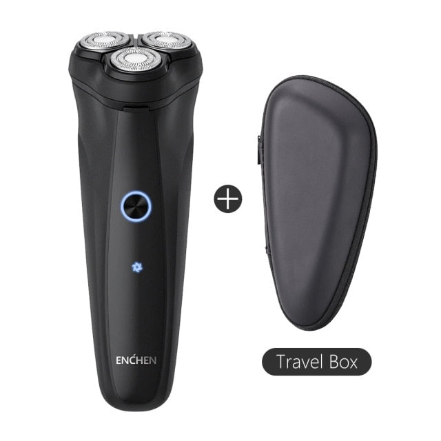 ENCHEN Warrior Electric Shaver Rechargeable Cordless 3D Rotary Razor - KiwisLove
