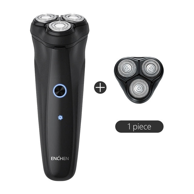 ENCHEN Warrior Electric Shaver Rechargeable Cordless 3D Rotary Razor - KiwisLove