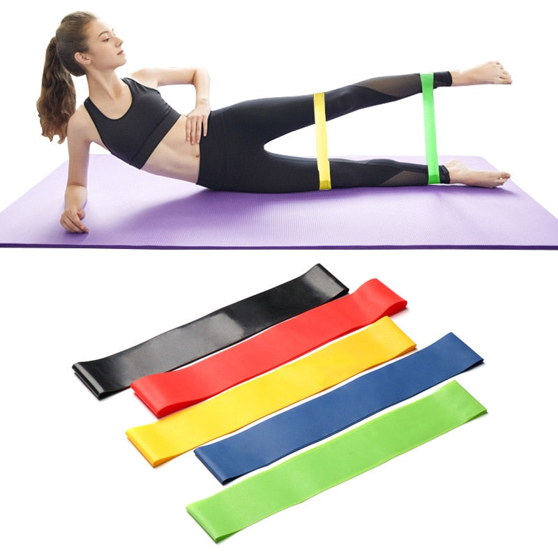 Yoga Rally Band Fitness Resistance Squat Rally Ring Exercise Qiao Butt Elastic Gym Pilates - KiwisLove