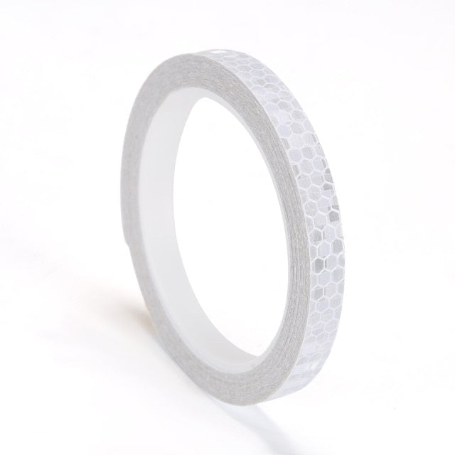 Bike Reflective Stickers Cycling Fluorescent Reflective Tape MTB Bicycle Adhesive Tape Safety Decor Sticker Accessories - KiwisLove