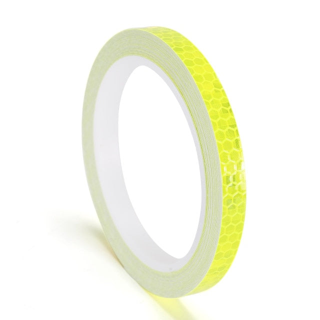 Bike Reflective Stickers Cycling Fluorescent Reflective Tape MTB Bicycle Adhesive Tape Safety Decor Sticker Accessories - KiwisLove
