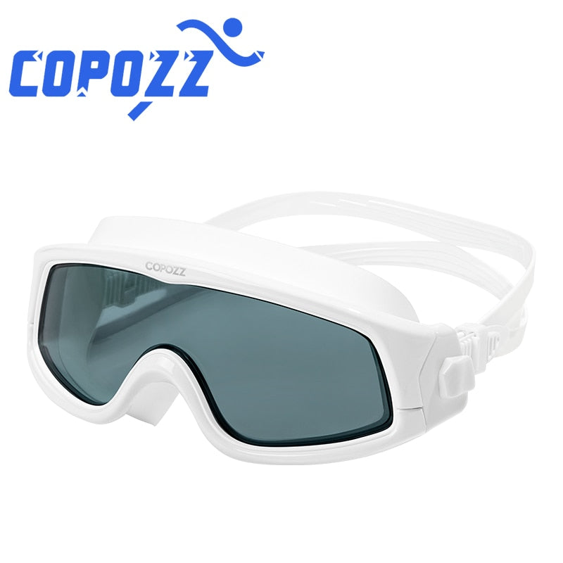 Big frame Soft Silicone Glasses Swim Eyewear Anti-Fog UV Men Women Goggles for Men Women - KiwisLove