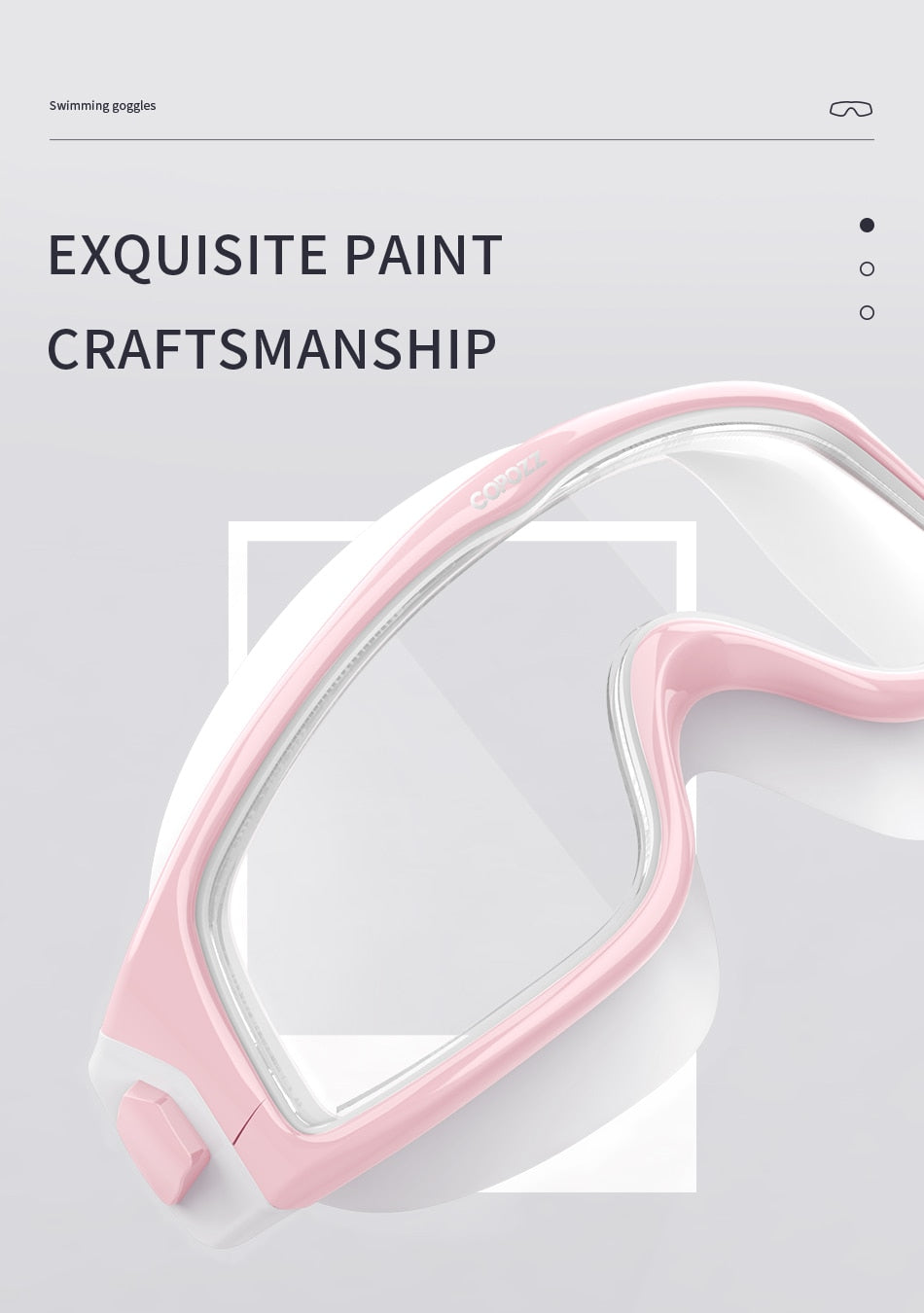 Big frame Soft Silicone Glasses Swim Eyewear Anti-Fog UV Men Women Goggles for Men Women - KiwisLove