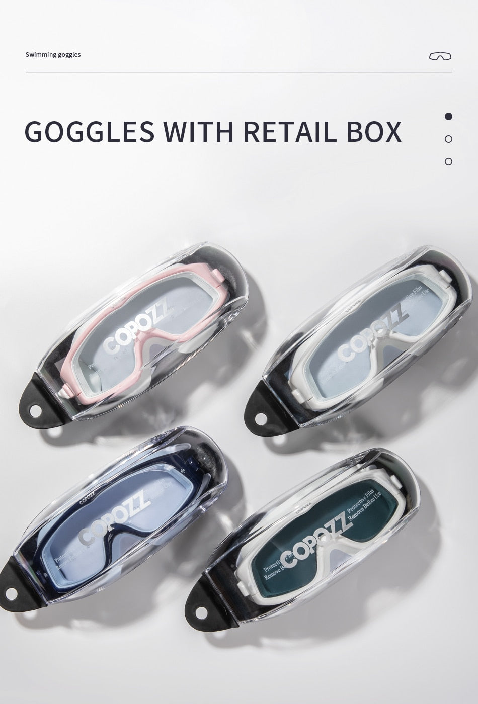 Big frame Soft Silicone Glasses Swim Eyewear Anti-Fog UV Men Women Goggles for Men Women - KiwisLove