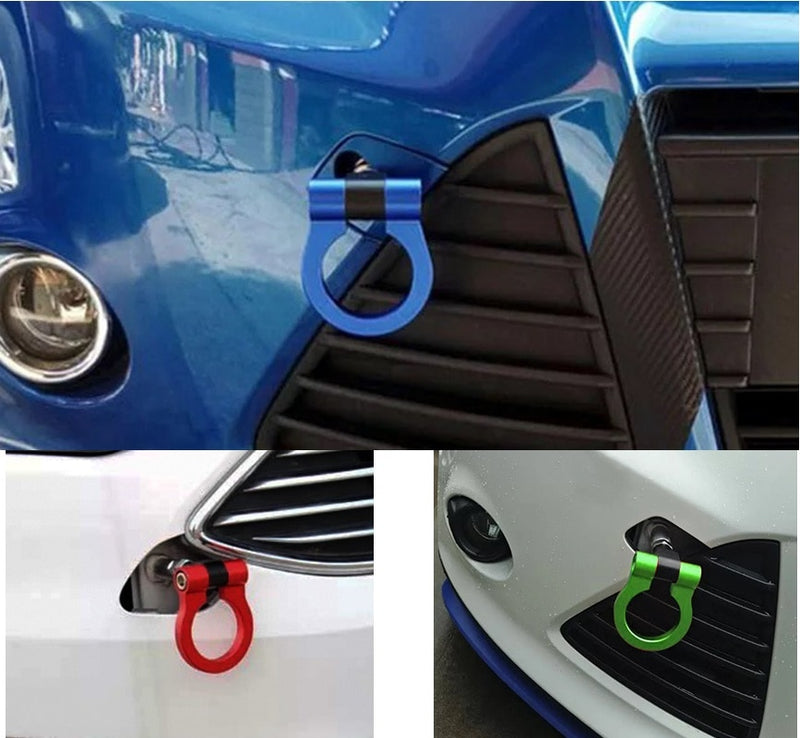 Styling Trailer Hooks Sticker Decoration BMW Car  Rear Front Trailer Simulation Racing Ring  Towing Hook - KiwisLove