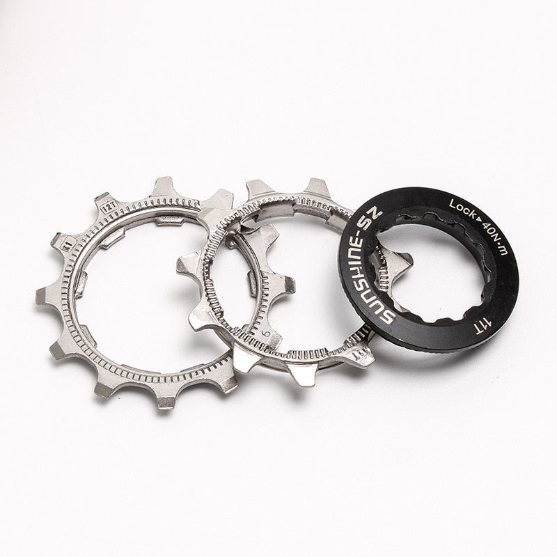 SUNSHINE Road Bike 8 9 10 11 12 Speed Velocidade 11-23T/25T/28T/30T/32T/34T Bicycle Cassette Freewheel MTB Sprocket for SHIMANO - KiwisLove