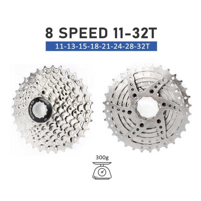 SUNSHINE Road Bike 8 9 10 11 12 Speed Velocidade 11-23T/25T/28T/30T/32T/34T Bicycle Cassette Freewheel MTB Sprocket for SHIMANO - KiwisLove