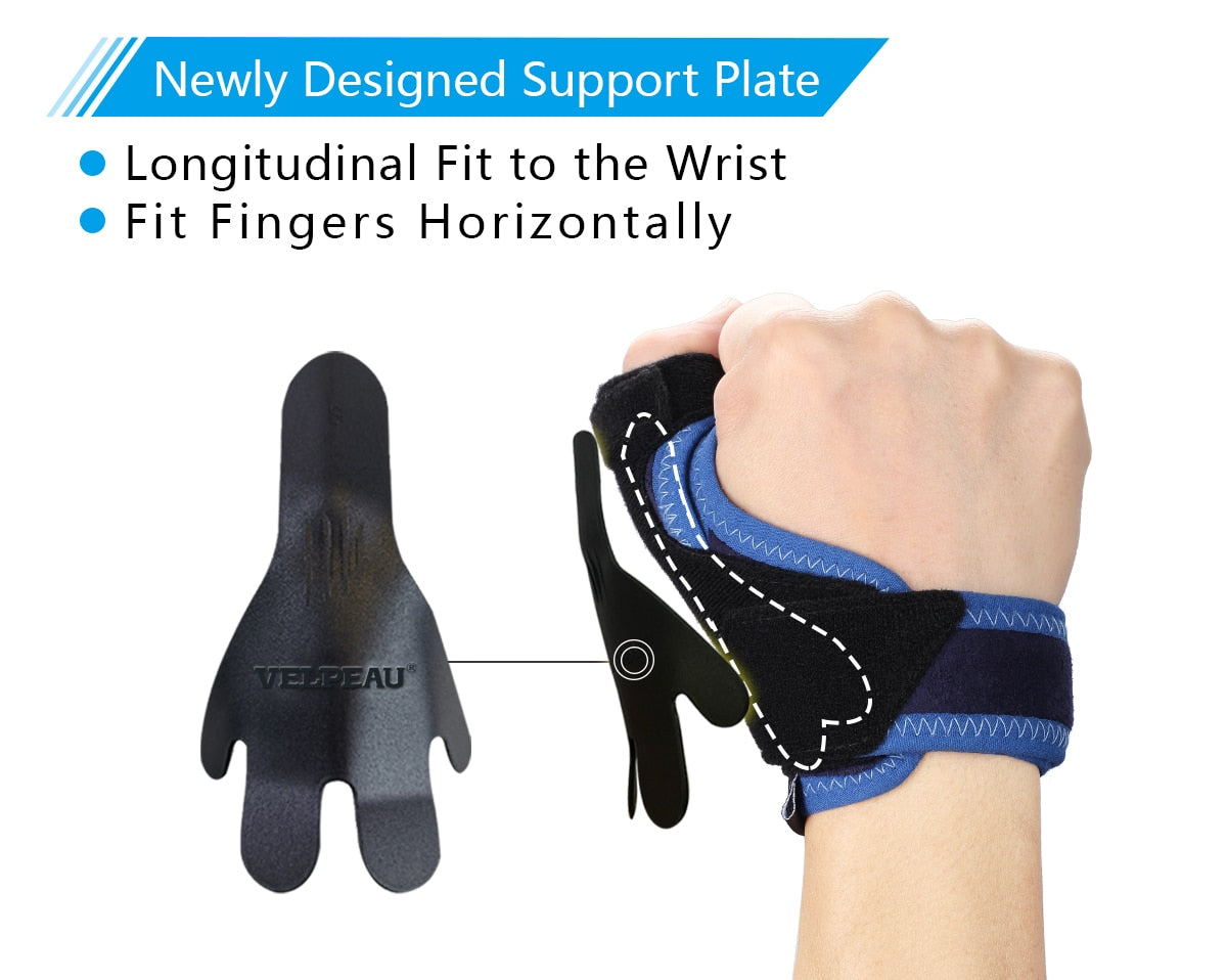 VELPEAU Tenosynovitis Thumb Protector for Mouse Hand Thumb Brace Light and Breathable - KiwisLove