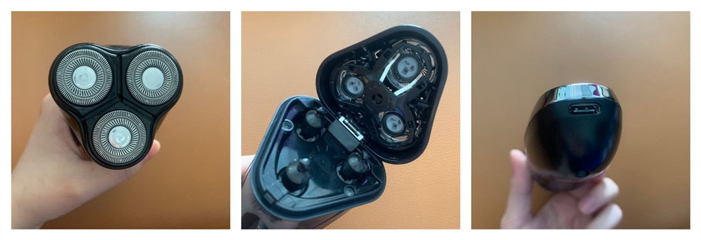 ENCHEN Rechargeable  IPX7 Waterproof Electric Shaver Men Rotary Razors - KiwisLove