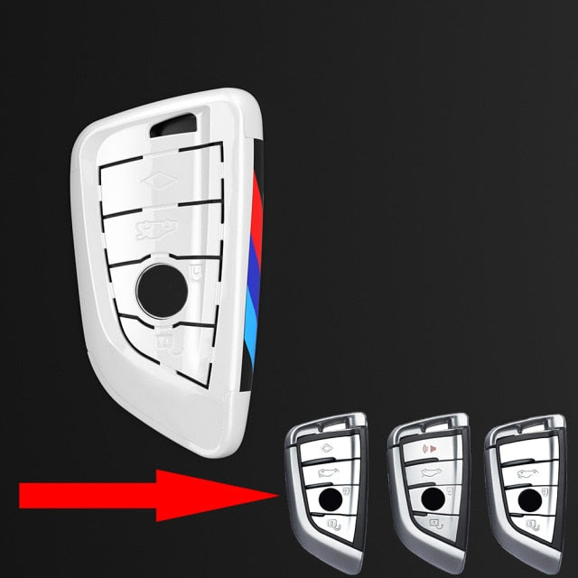 BMW Key Bag Holder  blade KeyChain Car key Cover Case - KiwisLove