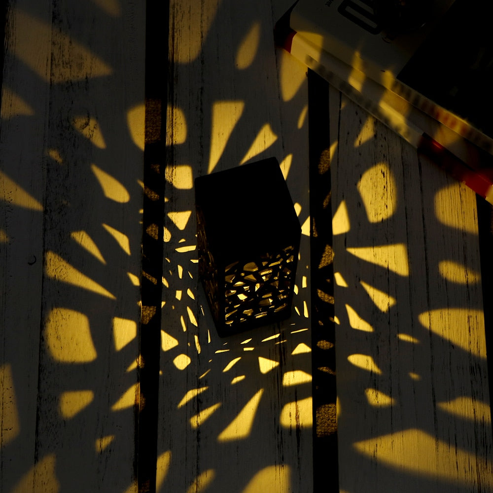 Solar Light  Garden Hollow Lawn Lamp Outdoor  Pathway  Waterproof led - KiwisLove