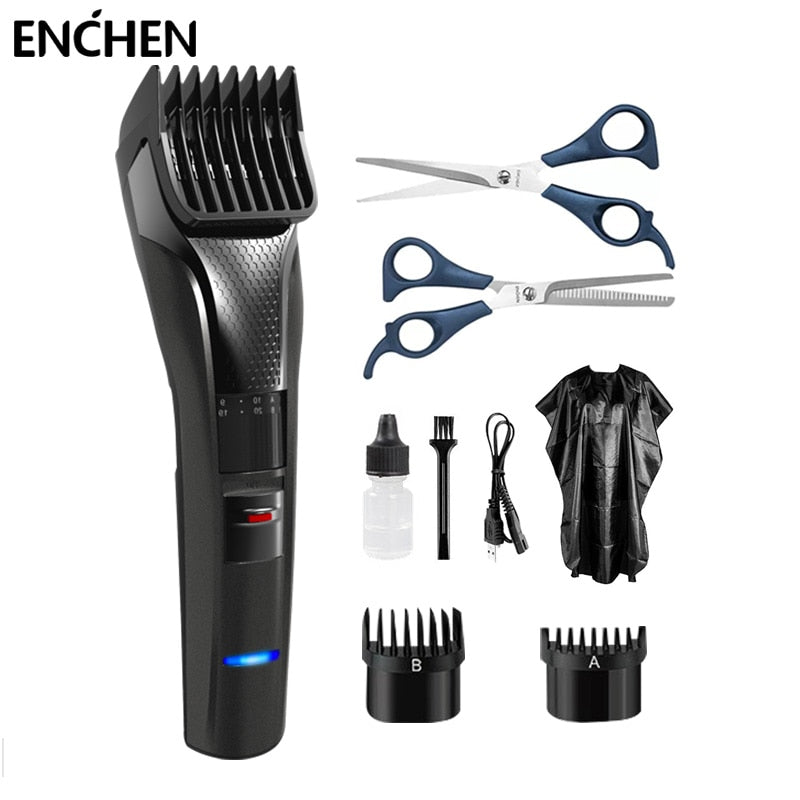 ENCHEN Sharp3 Hairdresser Electric Hair Clipper Trimmer Cordless - KiwisLove