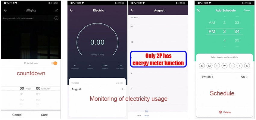 Smart WiFi Circuit Breaker Time Timer Relay Switch Voice Remote Control - KiwisLove