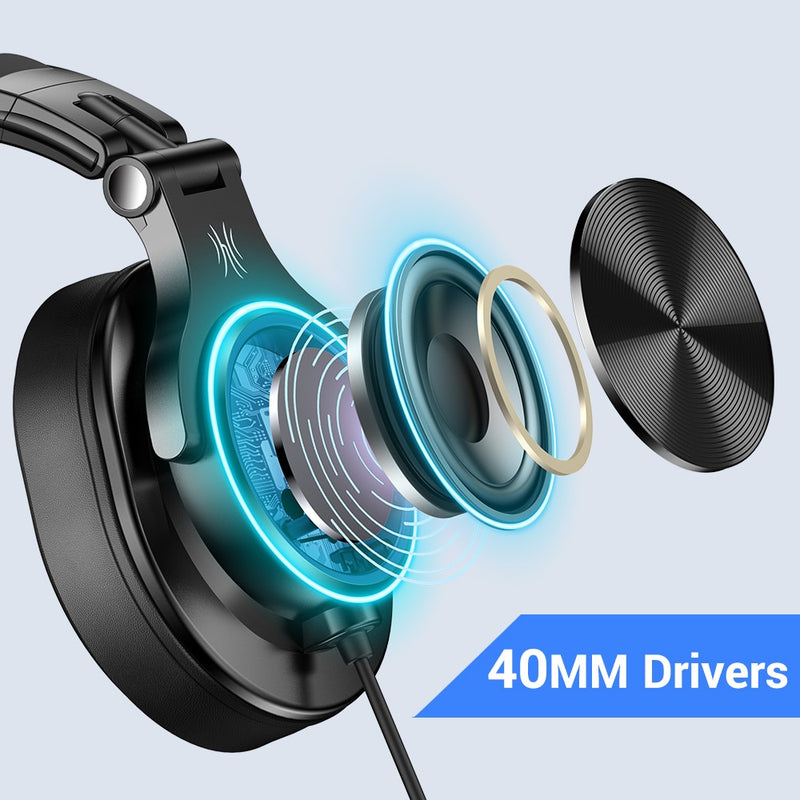 Oneodio A71D Gaming Headset With Detachable Microphone For PC Gamer - KiwisLove