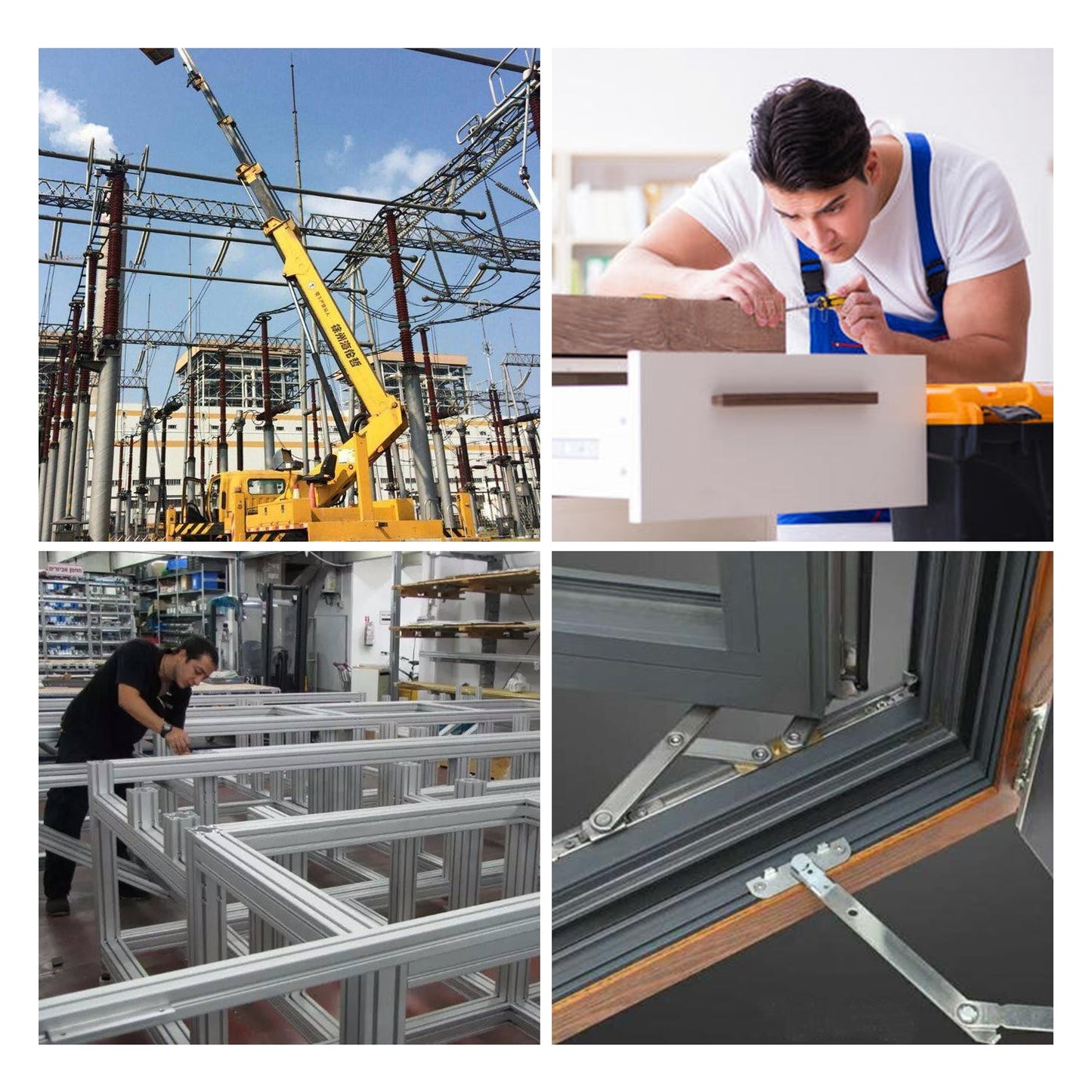 96pcs T Slot Nut Hammer Head Sliding T Nut Fasteners Drop In T-nut Set - KiwisLove