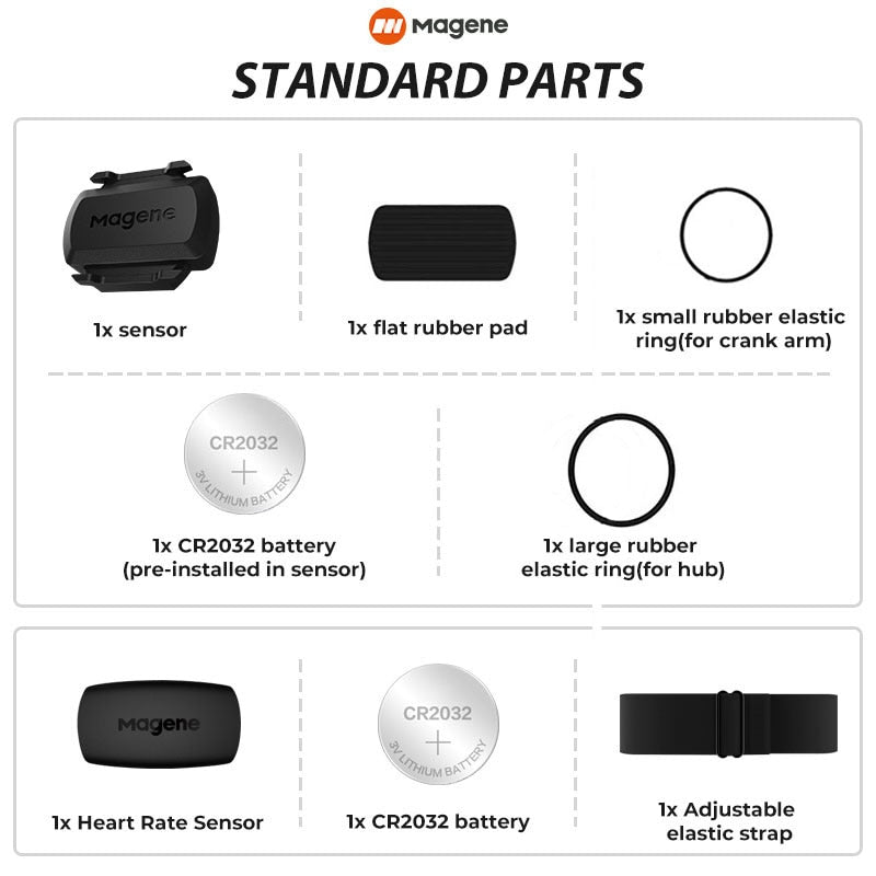Cadence / Speed Sensor ZWIFT / GARMIN / WAHOO ANT+ Bluetooth Magene S3+ - KiwisLove