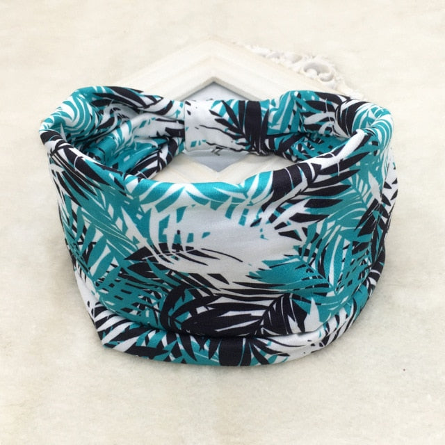 Cotton Women Headpiece Stretch Turban Hair - KiwisLove