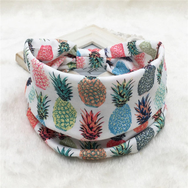 Cotton Women Headpiece Stretch Turban Hair - KiwisLove