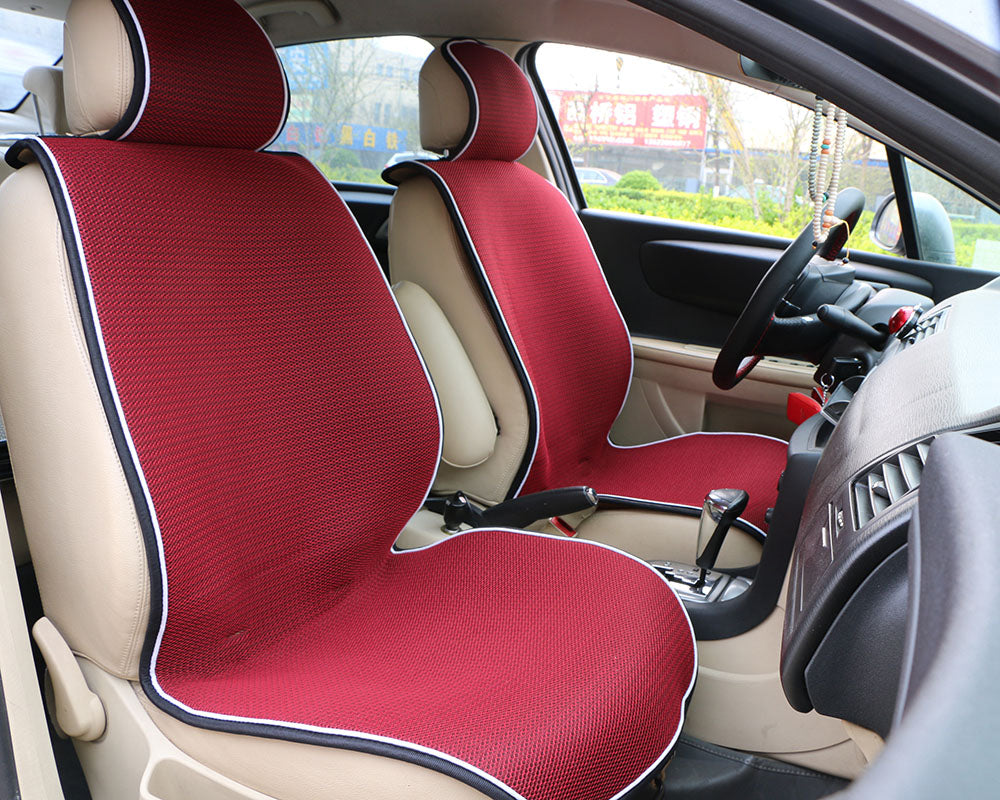 Breathable Mesh car seat cover pad fit for most cars /summer cool seats cushion Luxurious universal size car cushion - KiwisLove