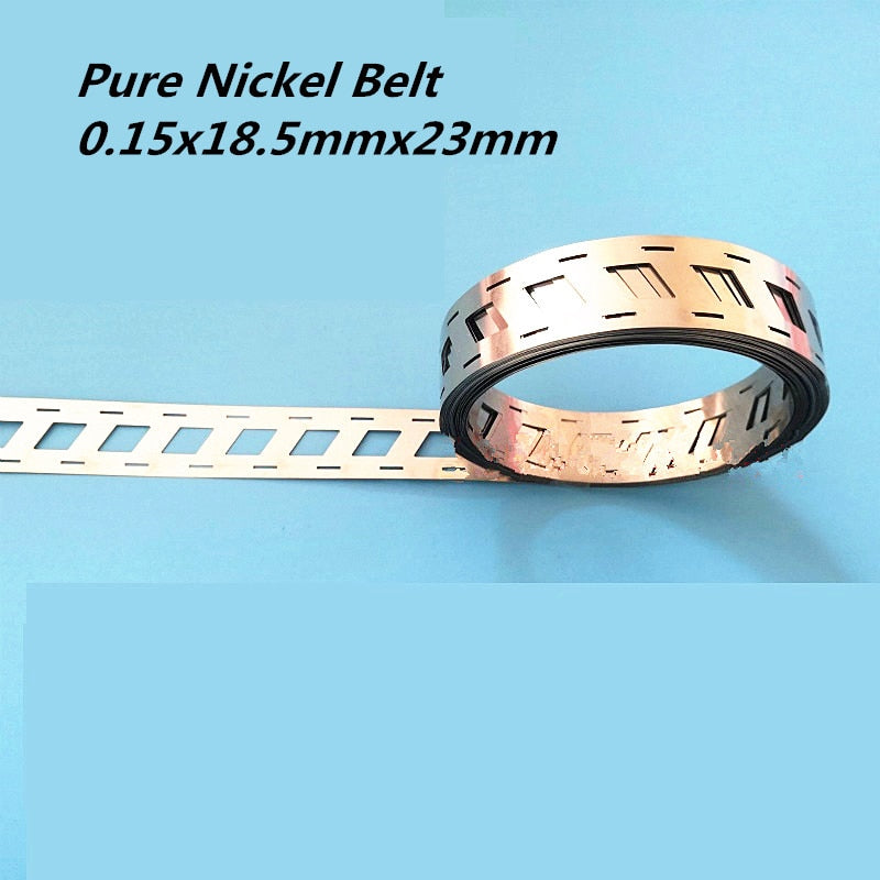 2P Pure Nickel Belt 0.15x18.5mmx23mm 18650 Lithium Battery - KiwisLove