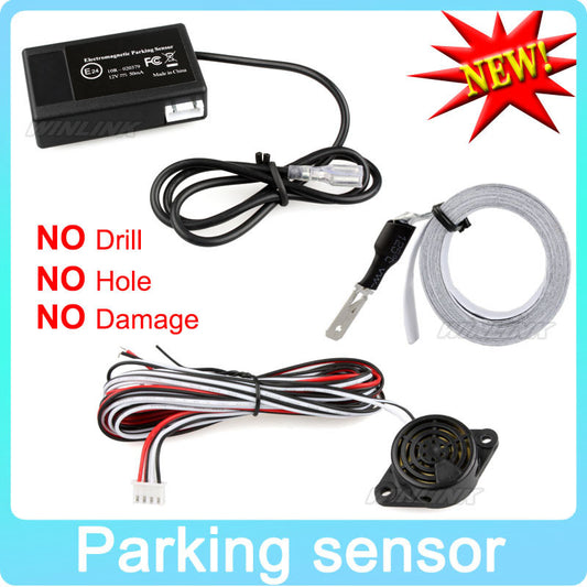 Car Electromagnetic Parking Sensor Easy install Parking Radar Bumper Guard Backup Reversing Parking System - KiwisLove