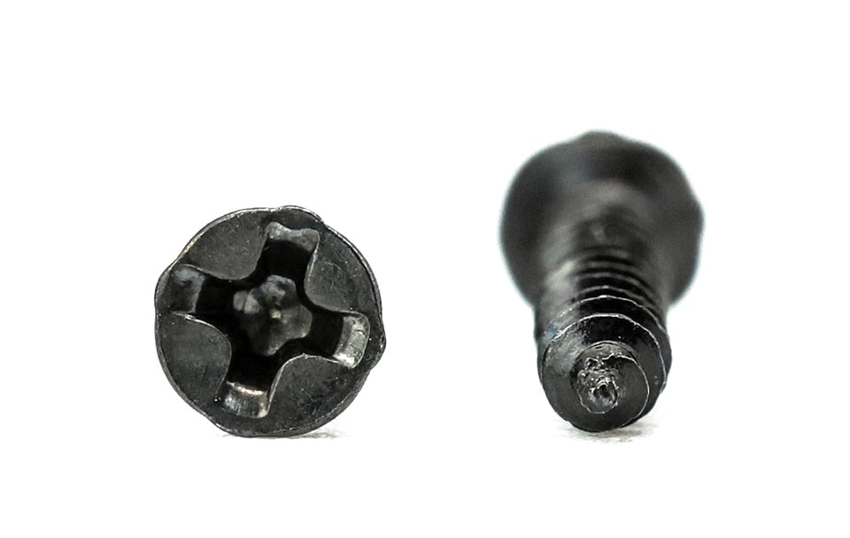 450pcs Black plated Countersunk flat head tapping screws with cross recessed - KiwisLove