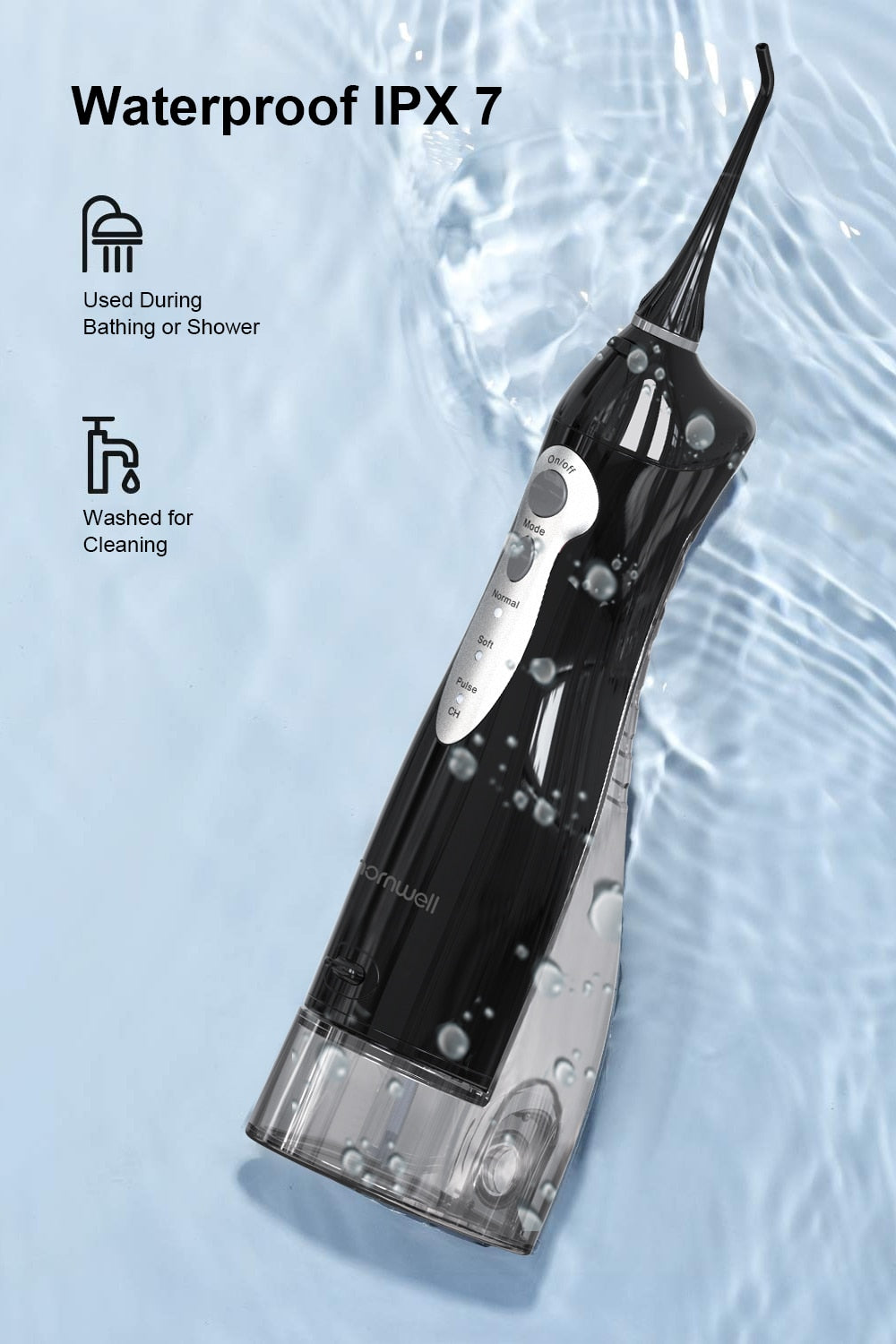 MORNWELL HF-5 Oral Irrigator Portable Water Dental Flosser - KiwisLove