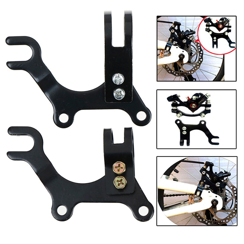 Bicycle Disc Brake Modification Bracket Frame Adapter Holder - KiwisLove