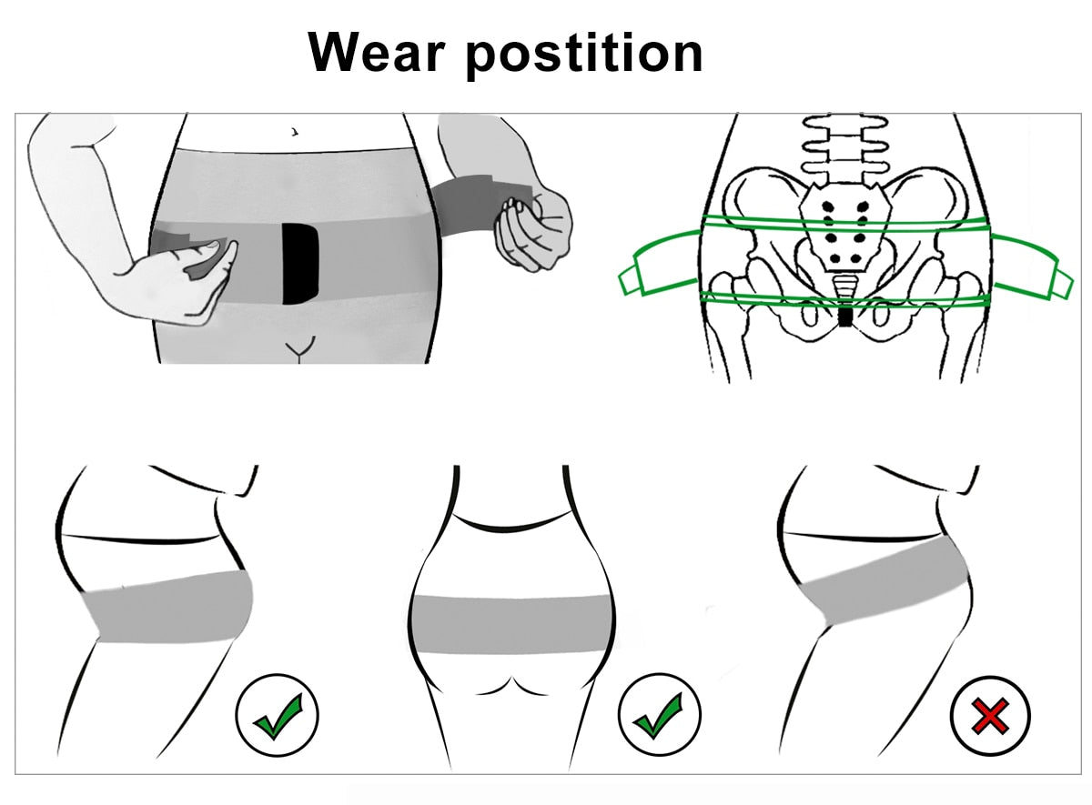 VELPEAU Pelvic Belt for Postpartum Pelvic Correct Belt and Protection Posture Corrector - KiwisLove