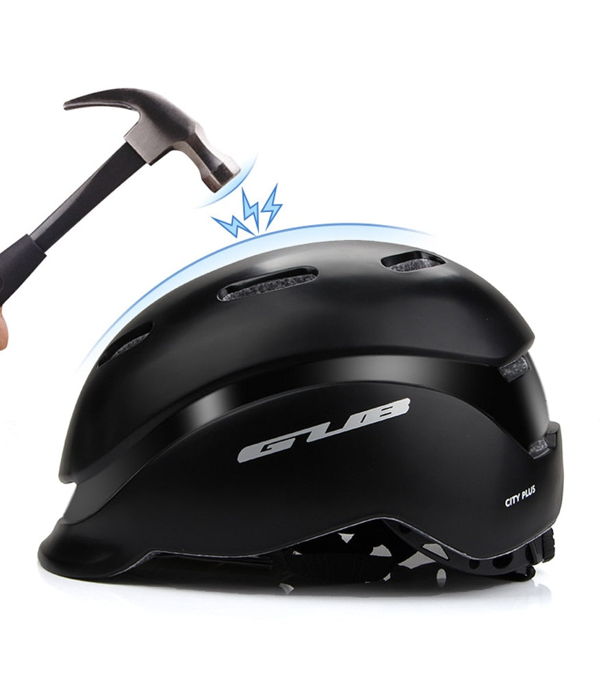 NEW Bicycle Helmet LED Light Rechargeable Intergrally-molded Cycling Helmet Mountain Road Bike Helmet Sport Safe Hat For Man - KiwisLove