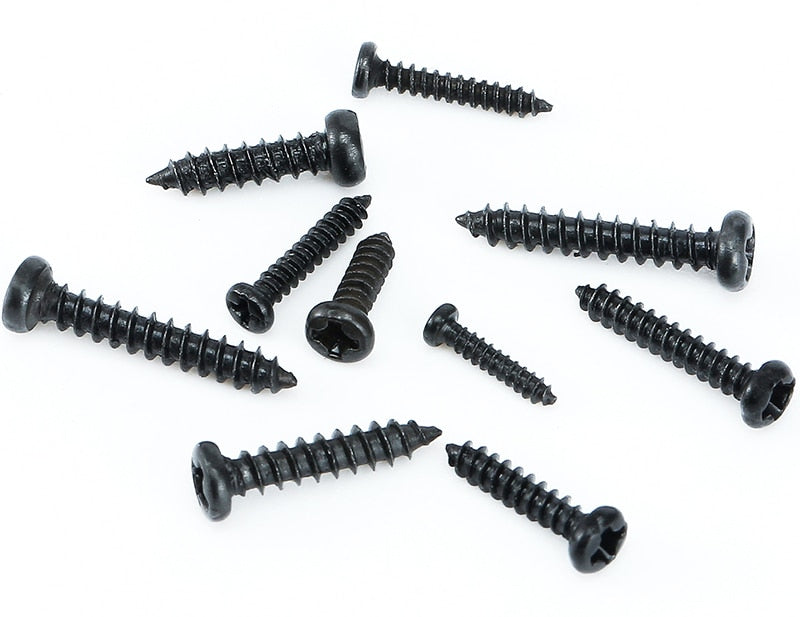 450pcs Black Plated Round Pan Head Tapping Screws Set laptop computer - KiwisLove