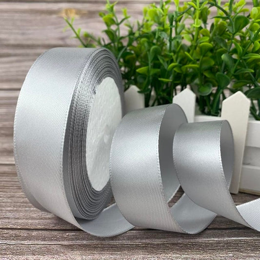 25 Yards/Roll 15mm Silk Satin Ribbons For Crafts Bow Handmade Gift Wrapping Christmas Wedding Decorative Ribbon 6/10/15/20/25/40/50mm - KiwisLove