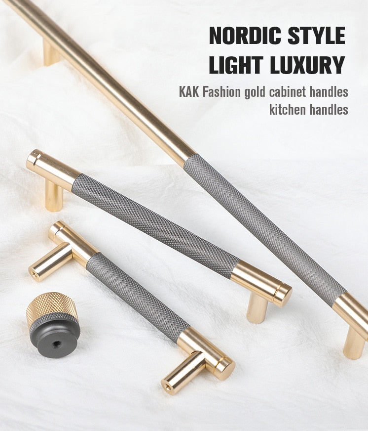 Kitchen Handle European Light Luxury Style - KiwisLove