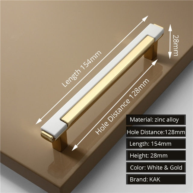 Kitchen Handles for Cabinet Drawer Dresser Knobs - KiwisLove