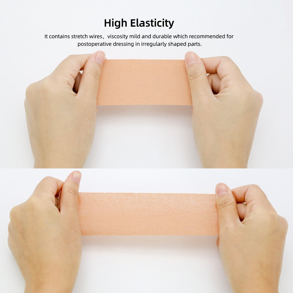 Kindmax Fixed Tape Kinesiology Tape for Muscle Knee Pain Relief, Lift Up Beauty Wrinkle Face Tapes First-aid Kit 5cm 5m - KiwisLove