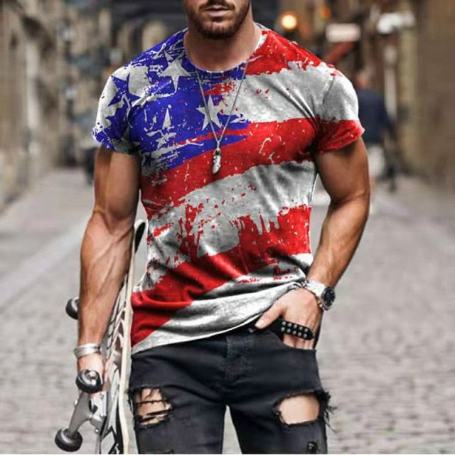T-Shirt European  American Street Fashion  Quick-Drying T-Shirt - KiwisLove