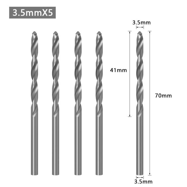 8mm Shank HSS Woodworking Countersink Router Bit Set Screw Extractor Remon Demolition for Wood Milling Cutter - KiwisLove
