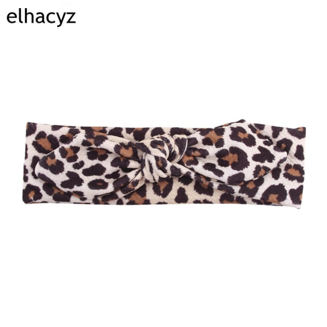 2021 NEW Big Bow Headband Pearl Flower Turban Girls Fabric Elastic Hair Band - KiwisLove