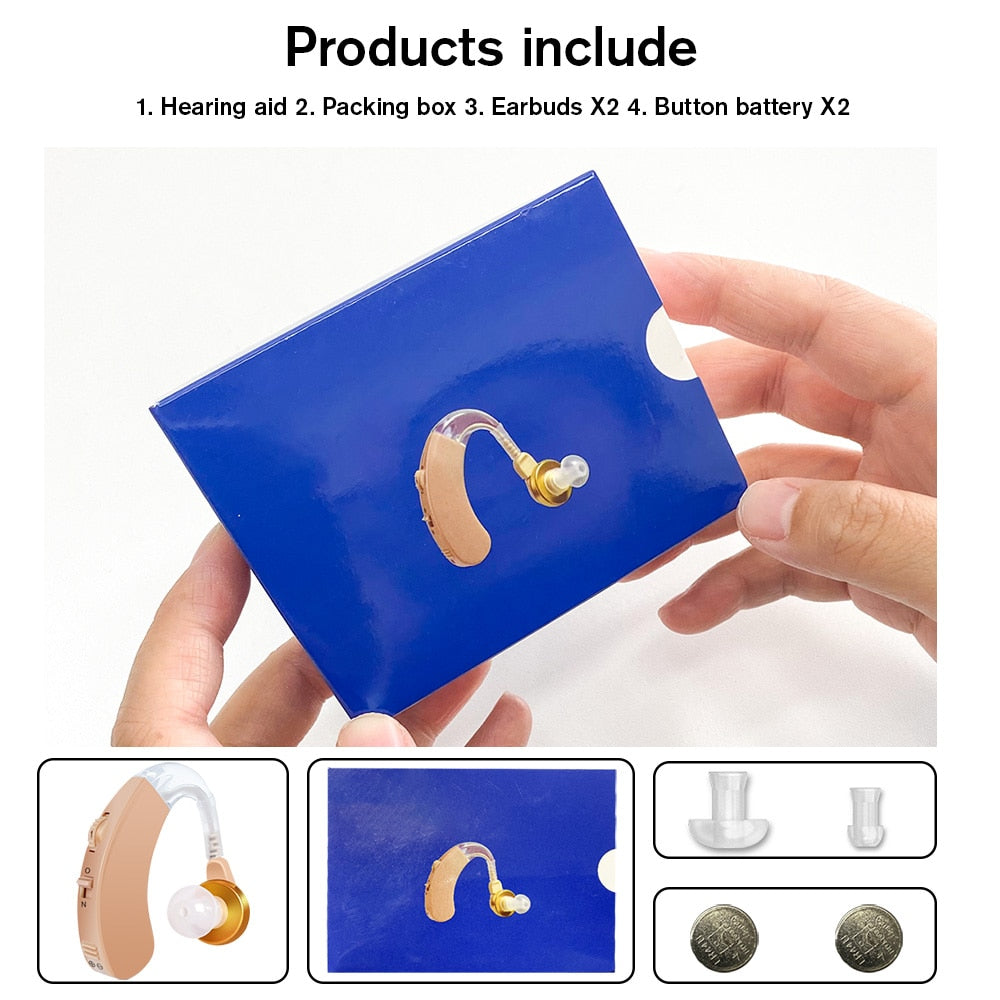 Yongrow Tonometer Wrist Sphgmomanometer & Hearing Aid Voice Sound Amplifier - KiwisLove