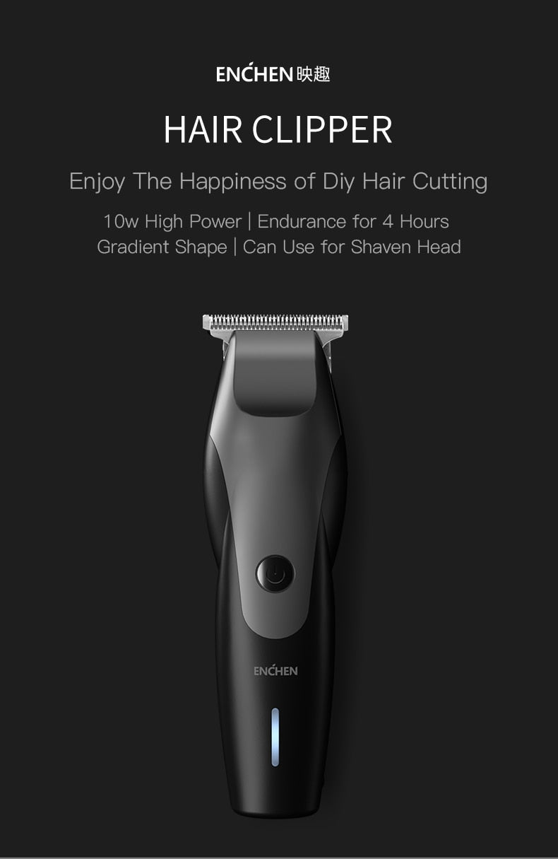 ENCHEN Hummingbird USB Electric Hair Clippers Rechargeable Cordless - KiwisLove