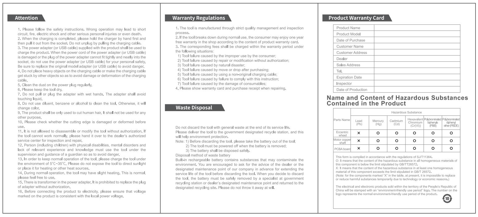 ENCHEN Hummingbird USB Electric Hair Clippers Rechargeable Cordless - KiwisLove